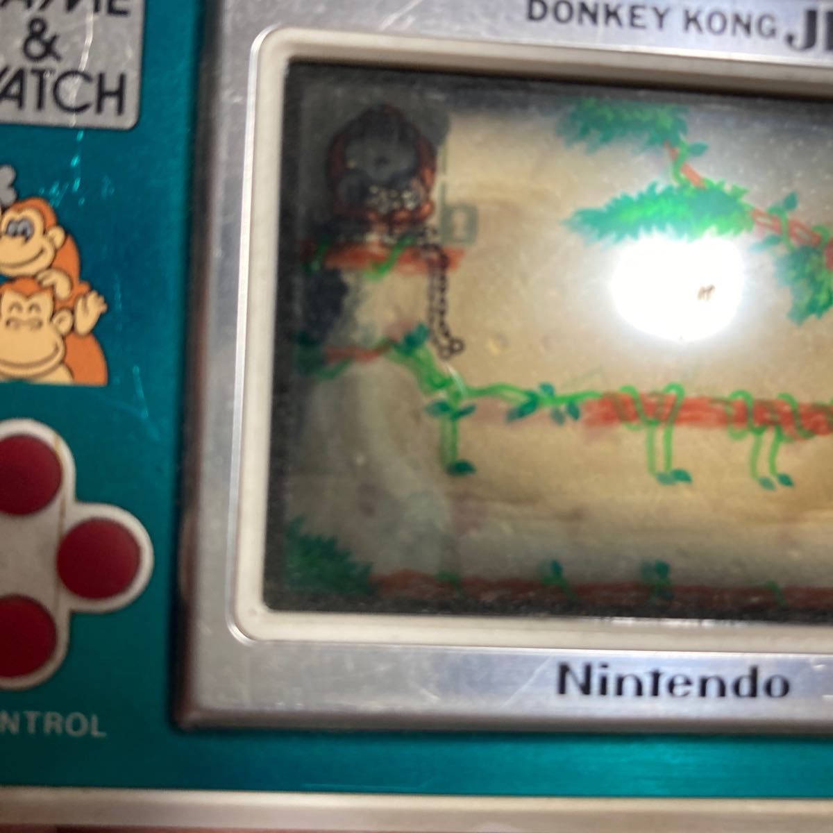 GAME&WATCH ゲームウォッチ　ドンキーコングJr. 作動品_画像2