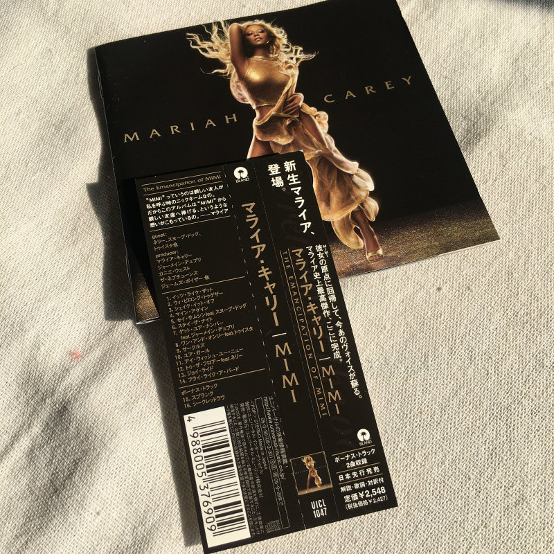 Mariah Carey「THE EMANCIPATION OF MIMI」＊2005年リリース・10thアルバム　＊Jermaine Dupri,The Neptunes, Kanye Westなどが作曲参加_画像8
