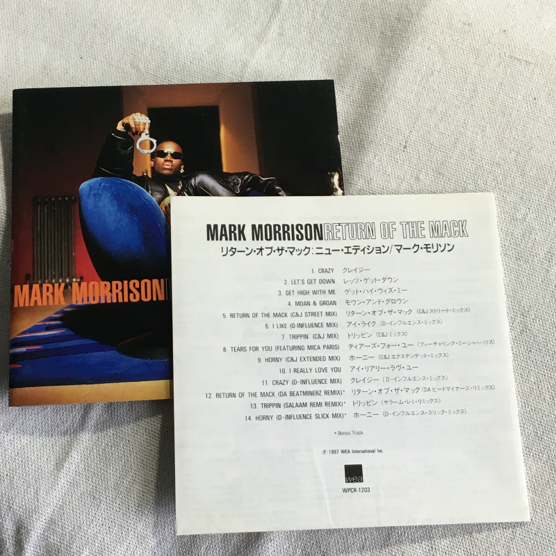 MARK MORRISON「RETURN OF THE MACK」＊UK SOUL　＊1996年リリース・一世風靡したデビューアルバム_画像6