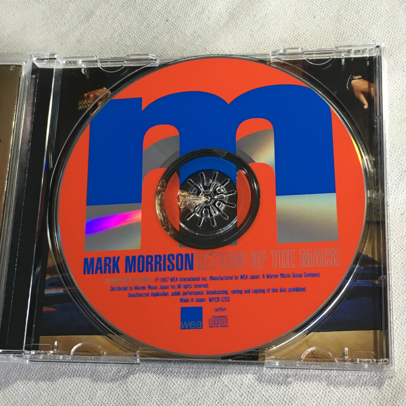 MARK MORRISON「RETURN OF THE MACK」＊UK SOUL　＊1996年リリース・一世風靡したデビューアルバム_画像4