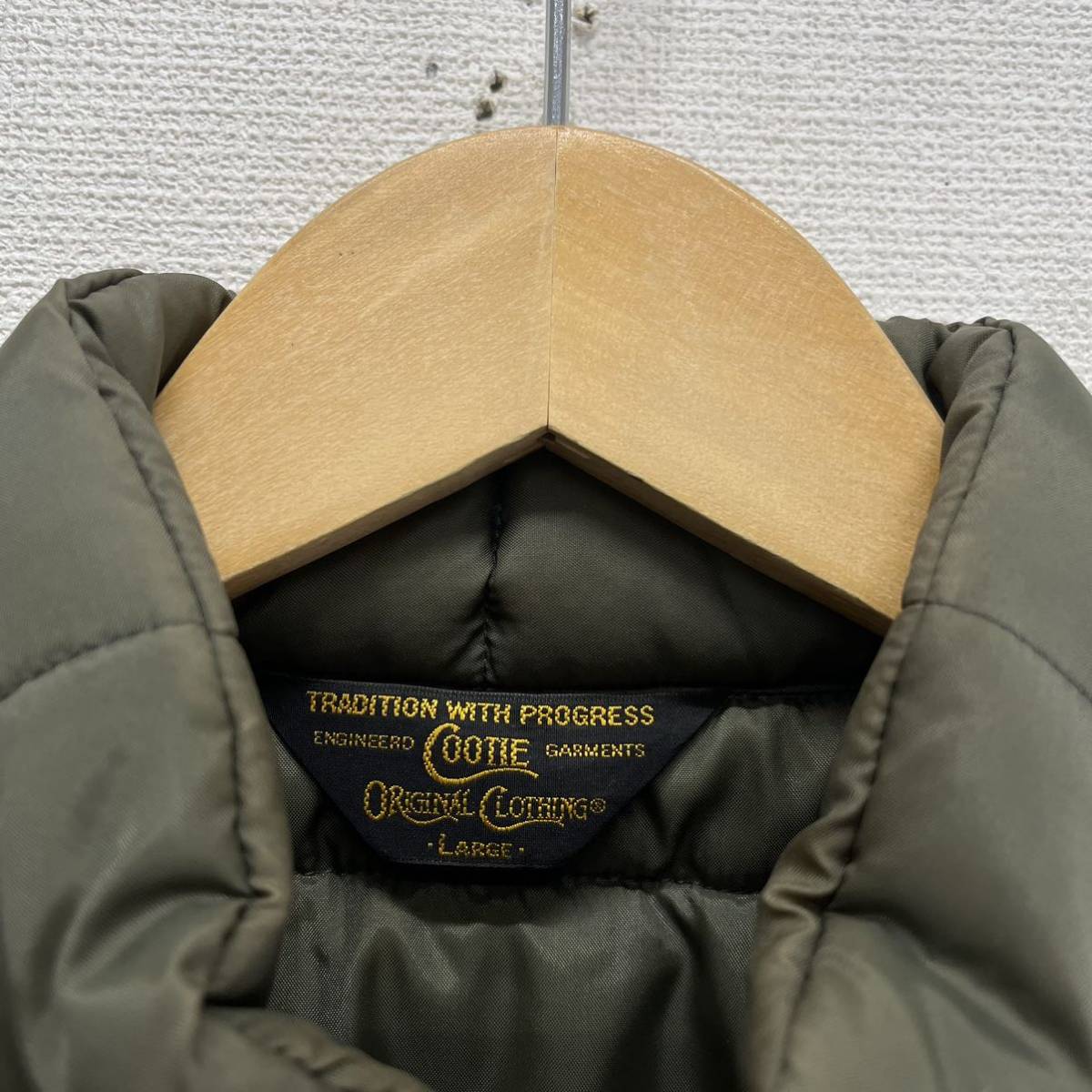 COOTIE クーティー Padded Trucker Jacket 中綿 トラッカージャケット ナイロン L 10112208_画像7