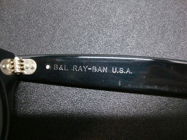 希少Vintage B&L RayBan DALLAS ORIGINAL USA製ボシュロム オリジナル ダラスG15アセテート エボニ ブラック サングラス レトロoldアメリカ_画像6