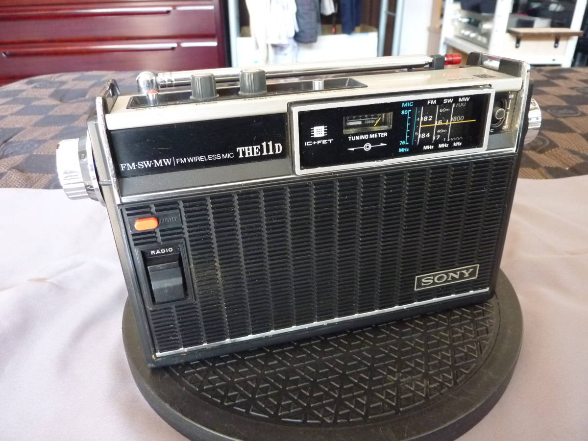 魅力の ソニー ラジオ ICF-1100 3BAND - オーディオ機器