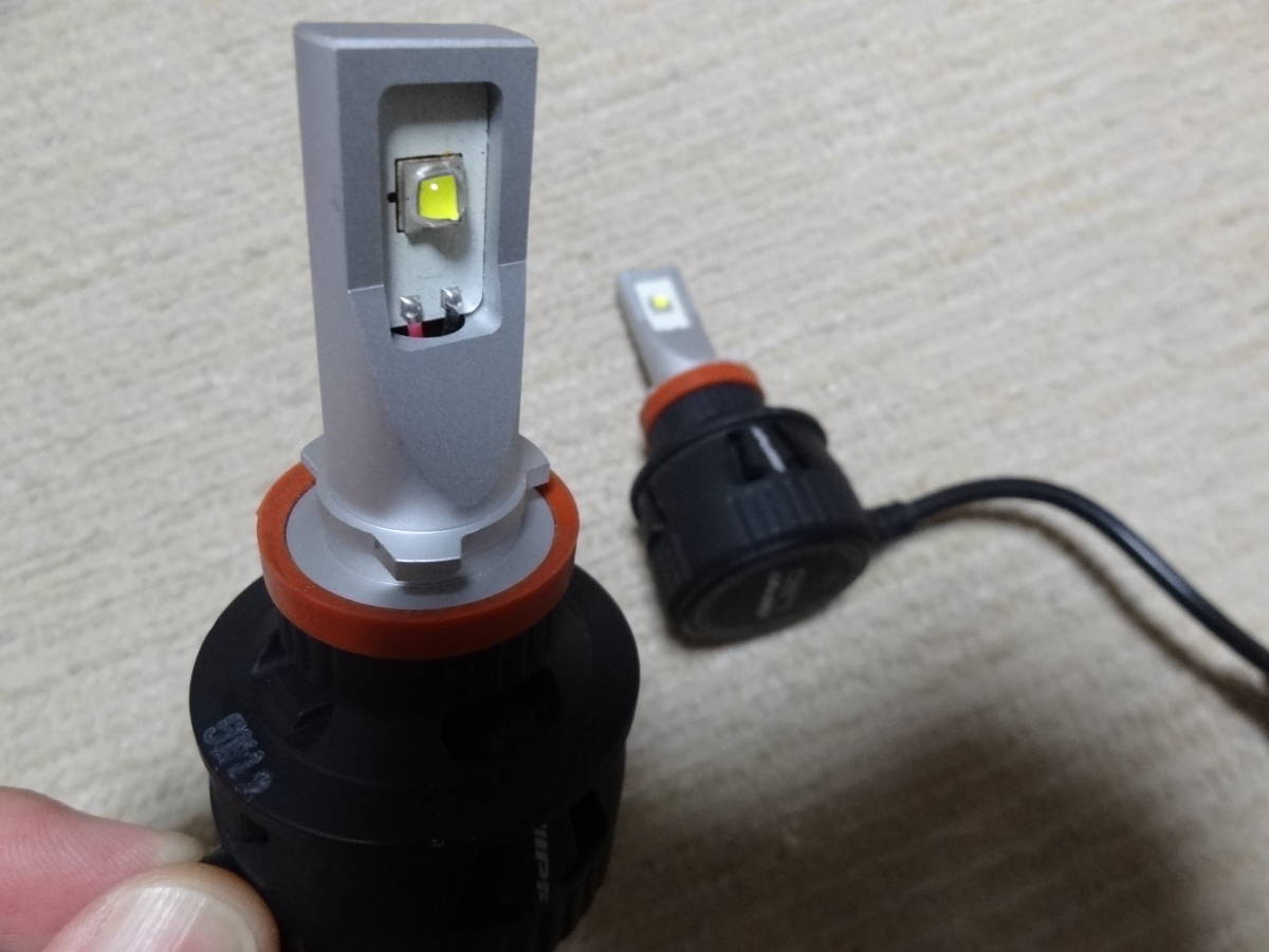 IPF LED H11 H8H16? 12V 6500K 中古品　白色　ホワイト光　カスタム　フォグランプ　品番不明_画像5