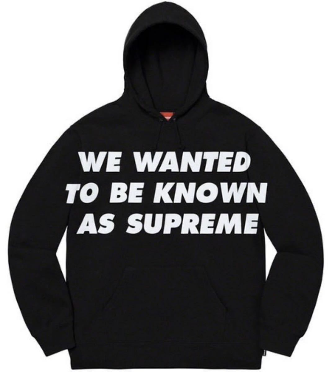  ☆超激レア☆Supreme Known As Hooded Sweatshirt Black ノウ アズ パーカー ブラック 黒 _画像1