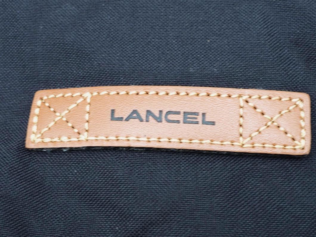 LANCEL ランセル セミショルダー バッグ 黒 ■■ ☆ dkb6 レディース_画像6