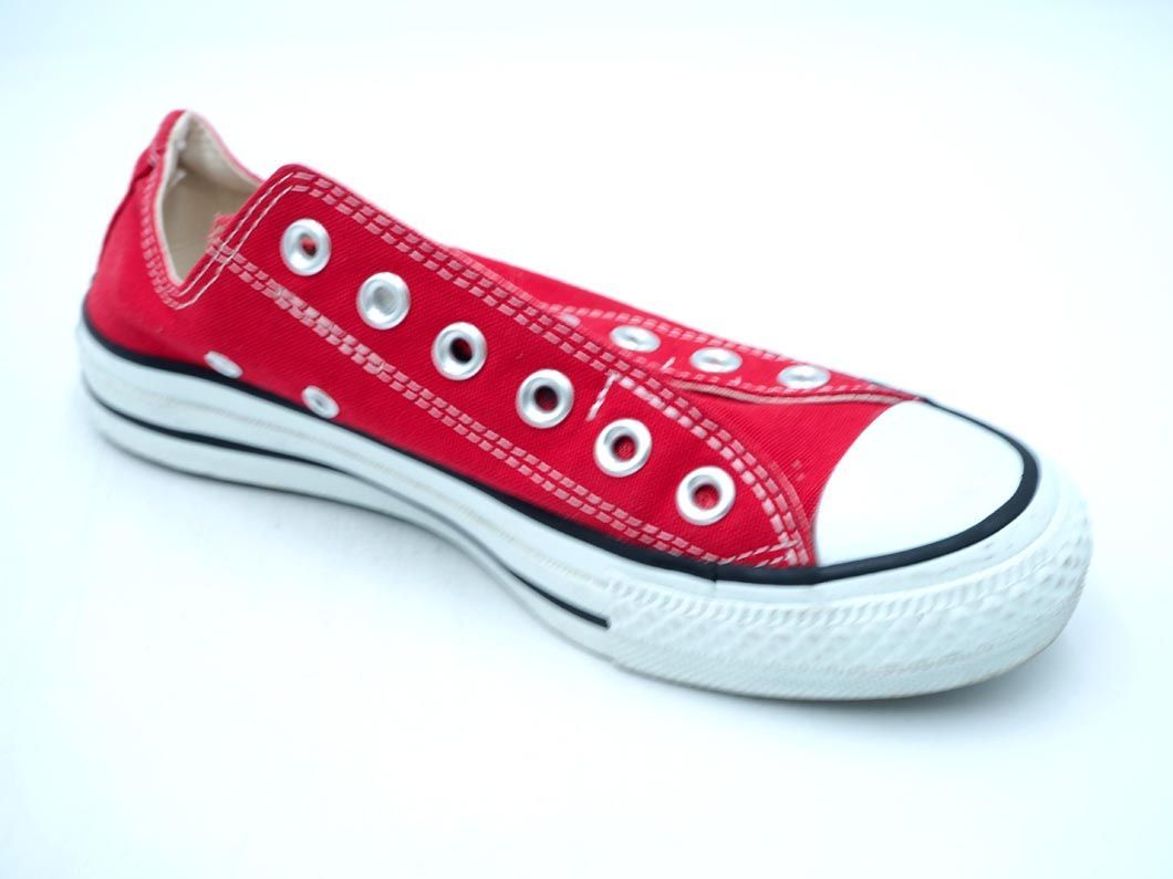 CONVERSE コンバース 1804 ALL STAR オールスター スリップ III OX ローカット スニーカー size23.5/赤 ■■ ☆ dkc2 レディース_画像5