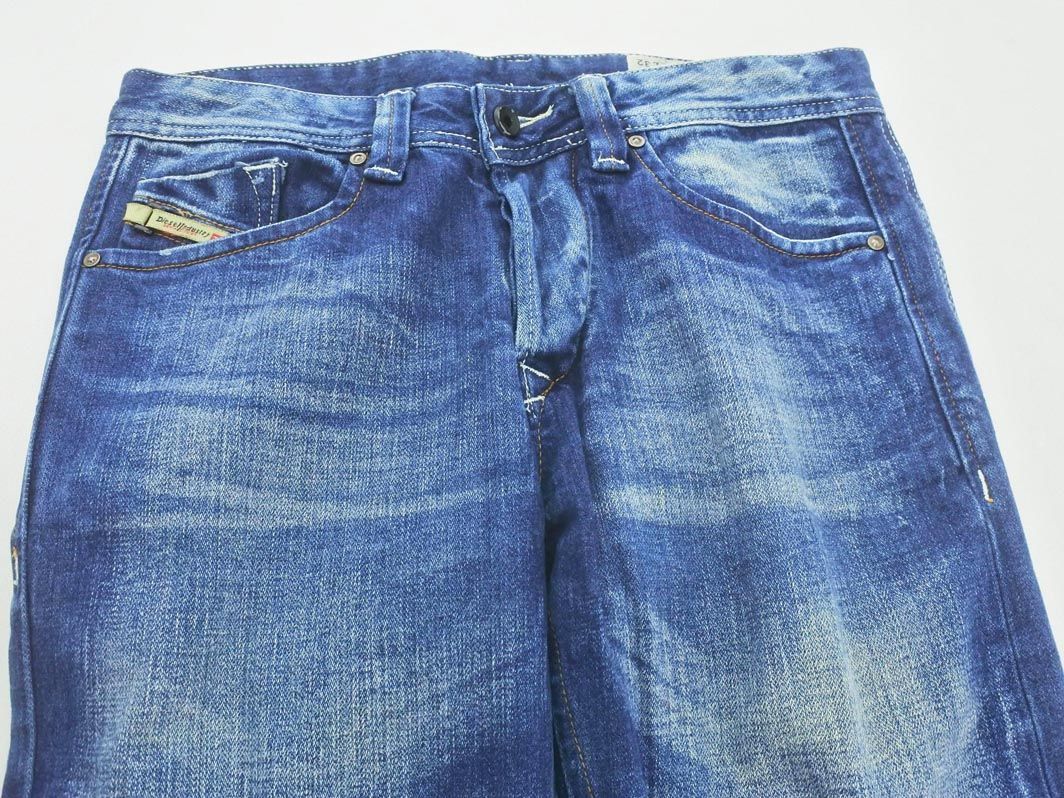 DIESEL ディーゼル DARRON USED加工 ボタンフライ デニムパンツ size30/青 ■■ ☆ dkb0 メンズの画像2