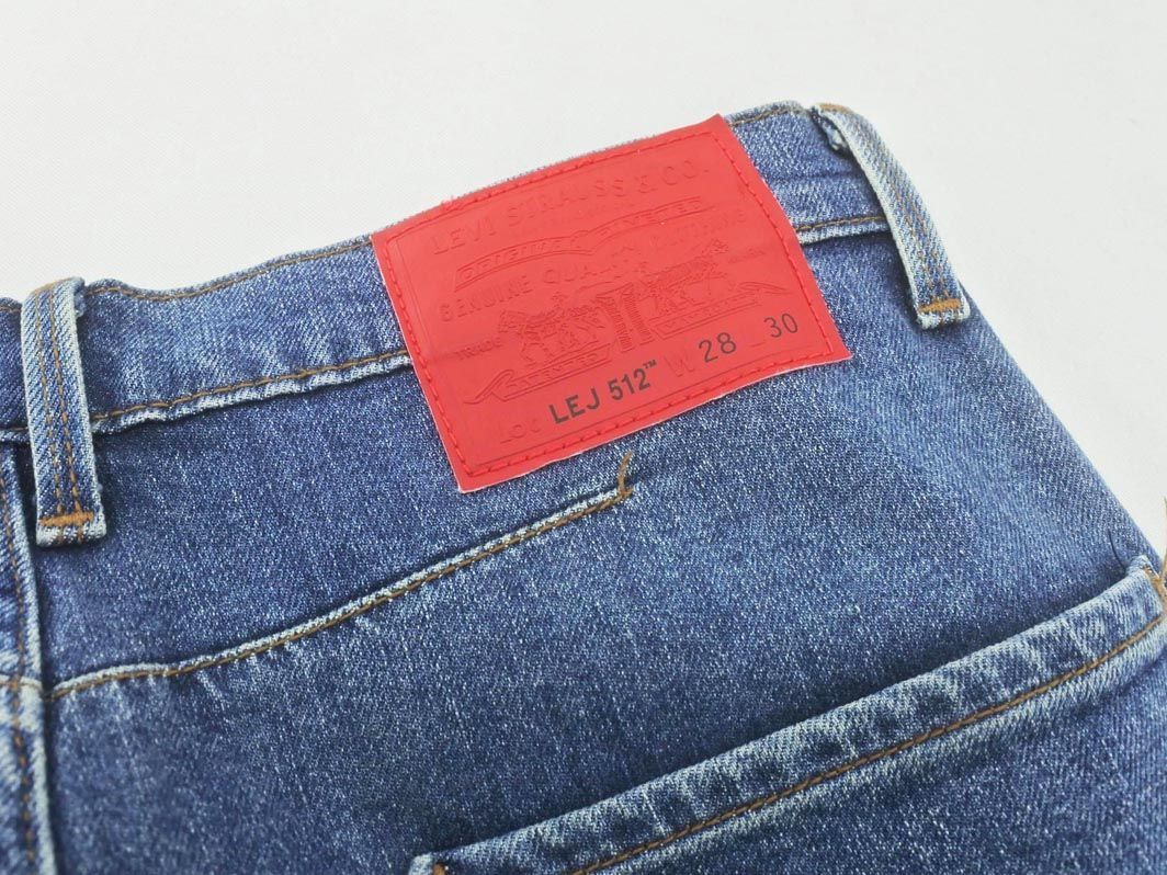 LEVI’S リーバイス LEJ512 74903-0001 ENGINEERED 立体裁断 ボタンフライ デニムパンツ size28/青 ■■ ☆ dkb0 メンズ_画像5