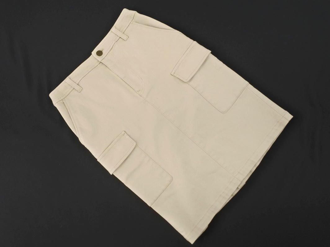 BOSCH Bosch stretch cargo tight skirt size34/ light beige ## * dkb0 lady's 