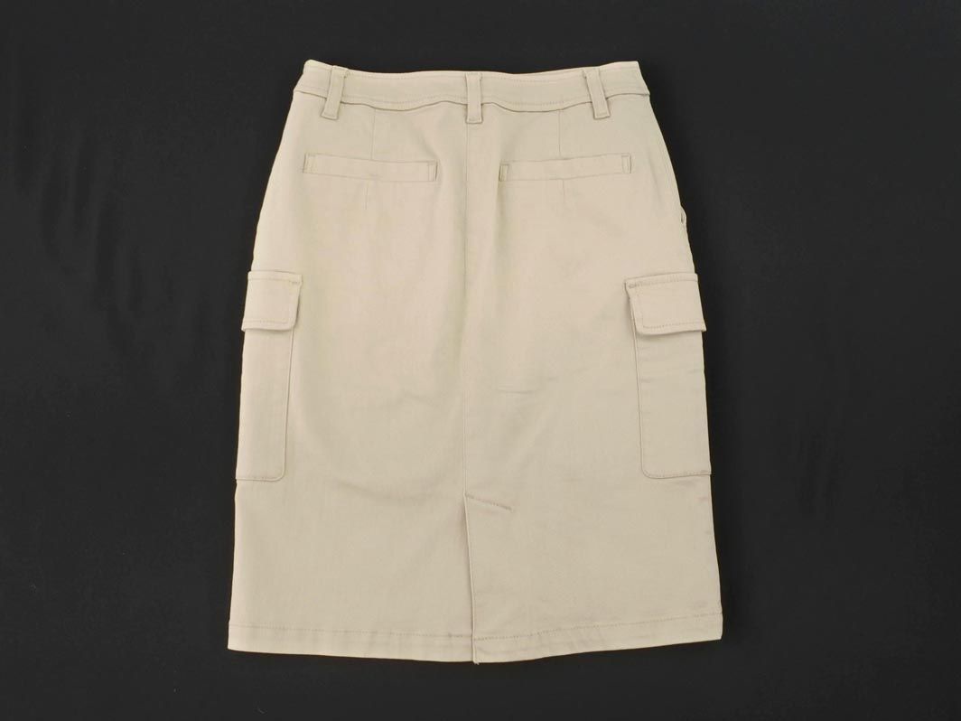 BOSCH Bosch stretch cargo tight skirt size34/ light beige ## * dkb0 lady's 