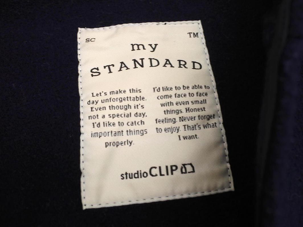 studio CLIP Studio Clip my STANDARD капот жакет sizeF/ темно-синий *# * dkb4 женский 