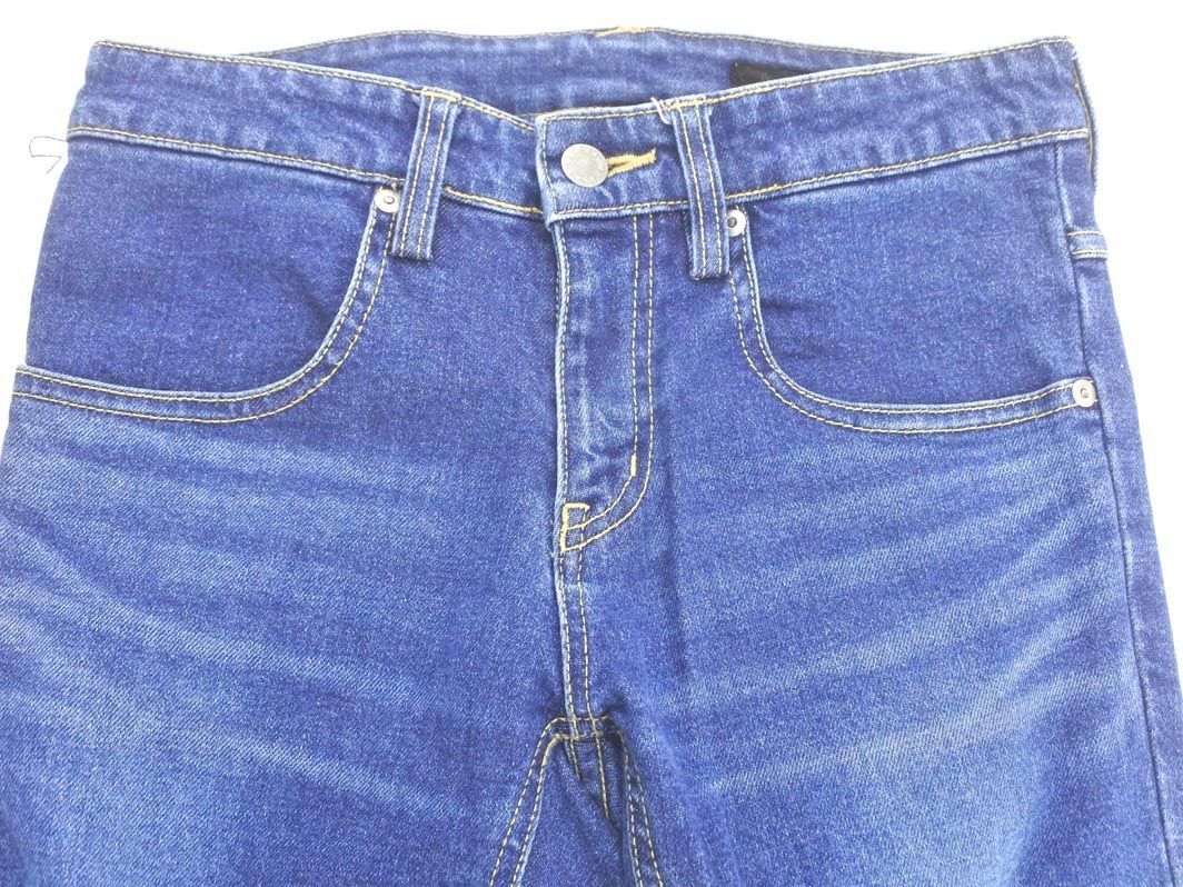 And A And A USED processing skinny denim pants size36/ blue ## * dkc1 lady's 