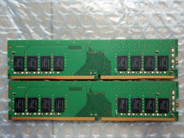 ★ SK hynix DDR4 PC4-2666V HMA81GU6JJR8N-VK 16GB(8GB x 2枚) DIMM ★_画像3