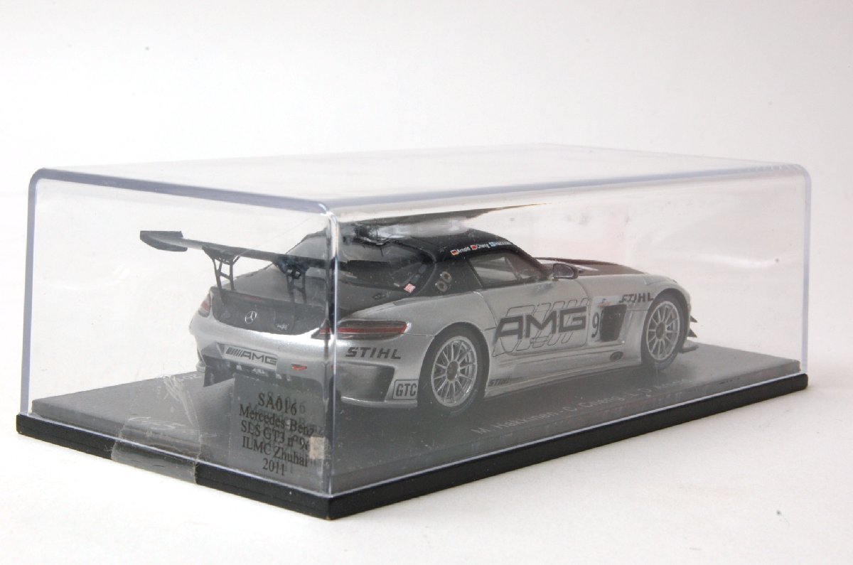 ☆Spark (スパークモデル）1/43 メルセデス・ベンツ SLS GT3 ILMC ズーハイ 2011 #96 M. Hakkinen /C. Cheng/L.D. Arnold_画像2