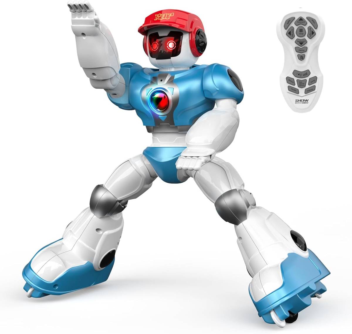 DEERC ロボット おもちゃ 子供 電動ロボット ラジコン 男の子 多機能 ダンスロボット クリスマス プレゼント プログラム可_画像1
