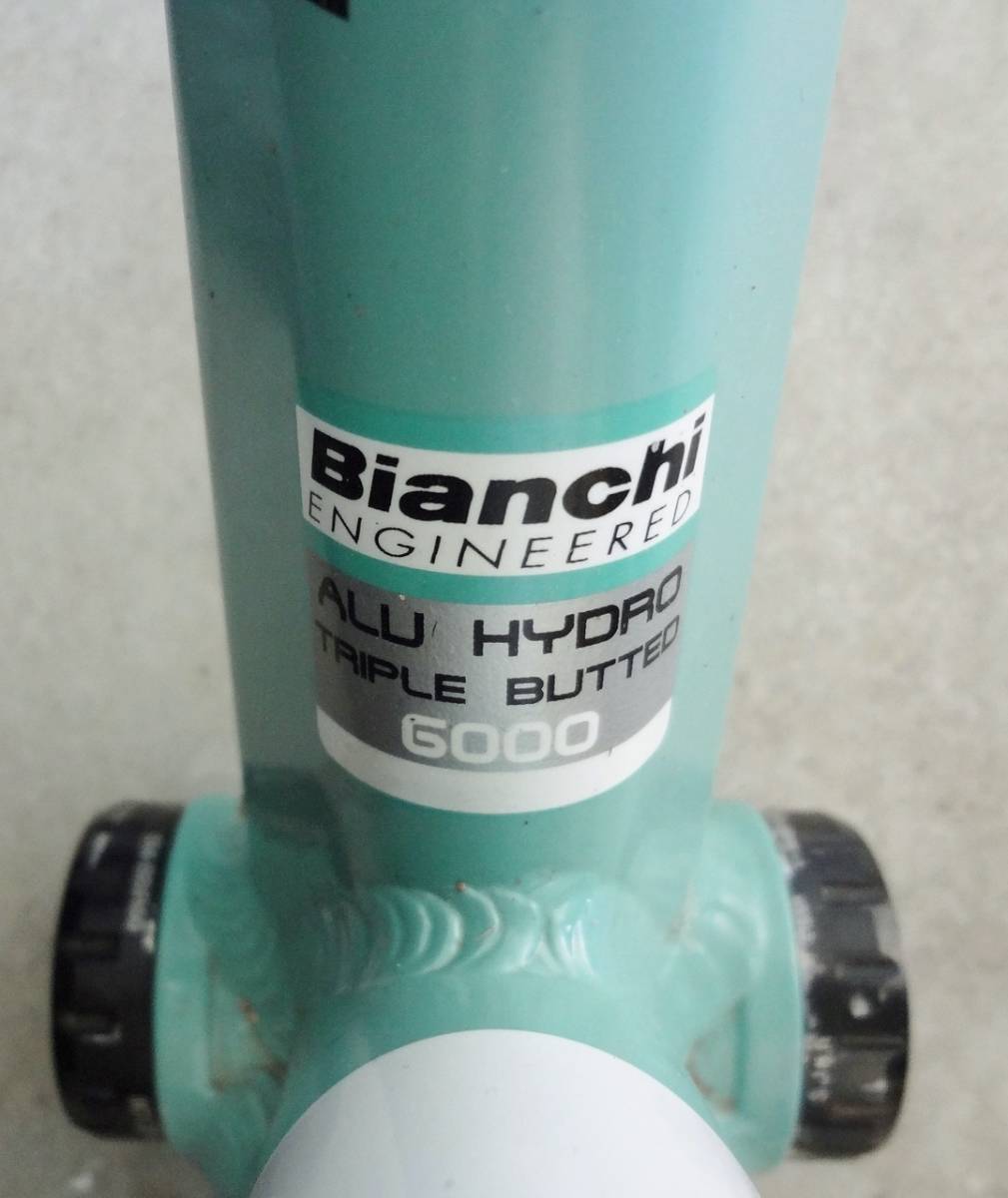 【概ね良好】Bianchi ビアンキ HYDRO VIA NIRONE7 ビアニローネ C2C ロードバイク　フレーム_画像9