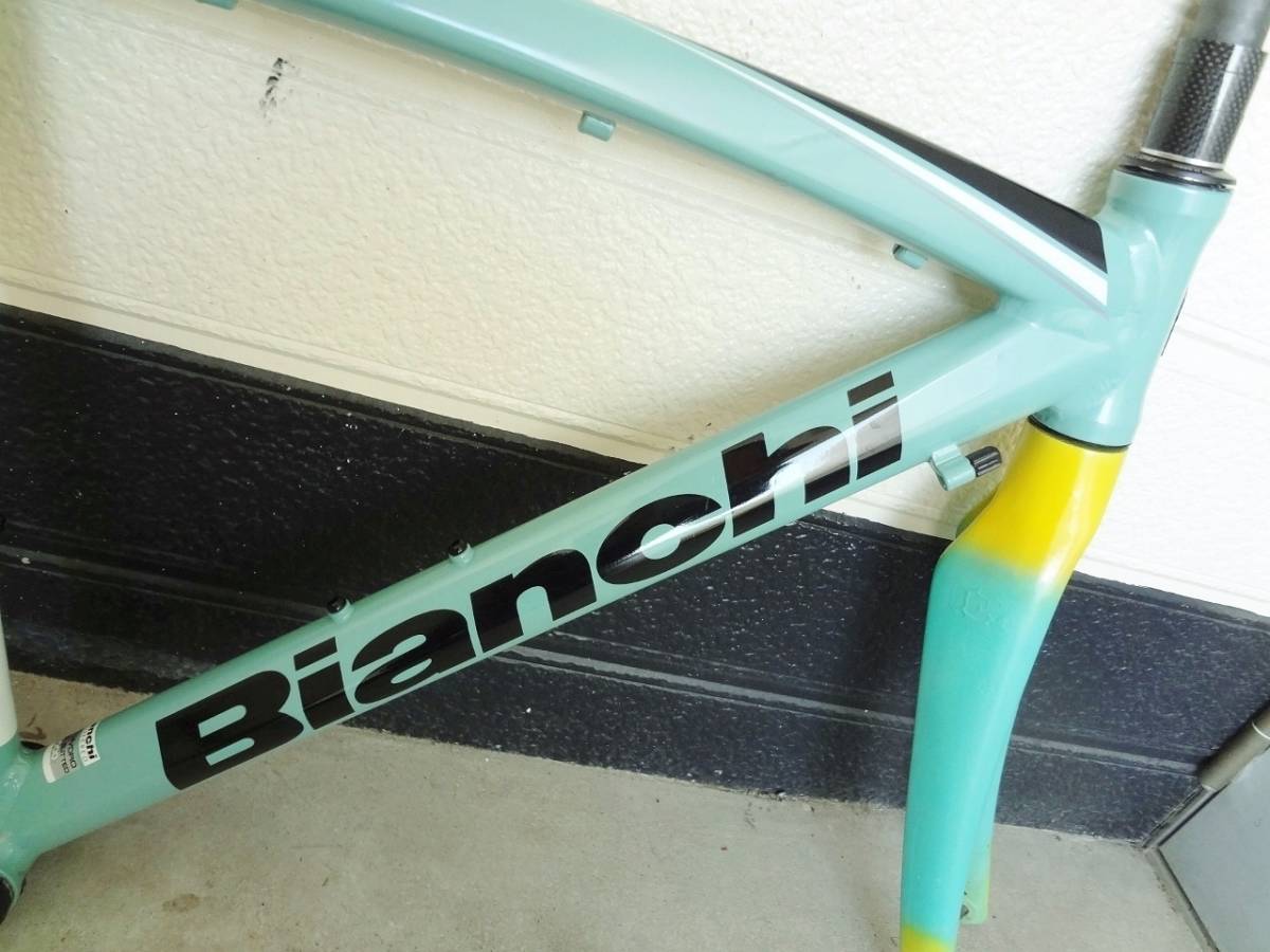 【概ね良好】Bianchi ビアンキ HYDRO VIA NIRONE7 ビアニローネ C2C ロードバイク　フレーム_画像6