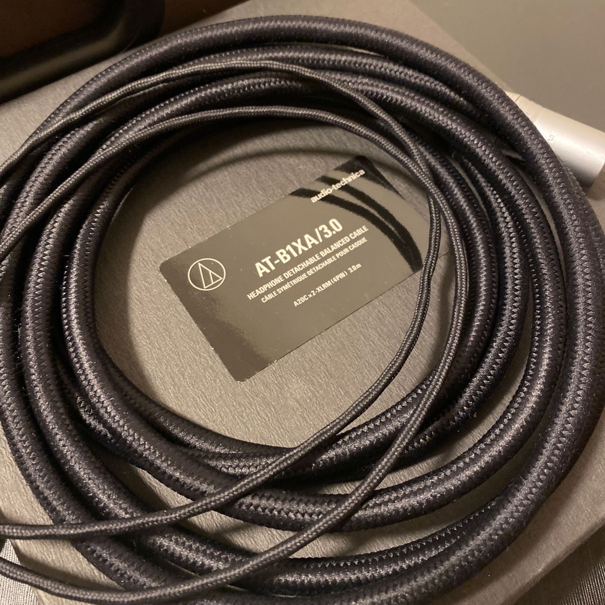 ATH-ADX5000 + AT-B1XA + オーダーメイドケーブル + xlr to 4 ATH-ADX5000 + AT-B1XA + オーダーメイドケーブル + xlr to 4