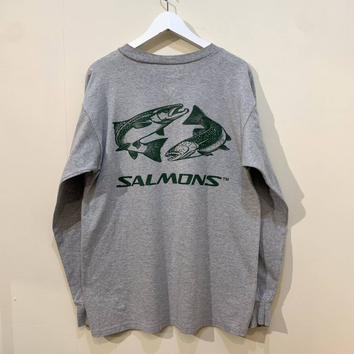 ARC’TEXAS SALMONS ロンT アークテキサス L/S TEE Tシャツ サーモン arctexas サイズL_画像1