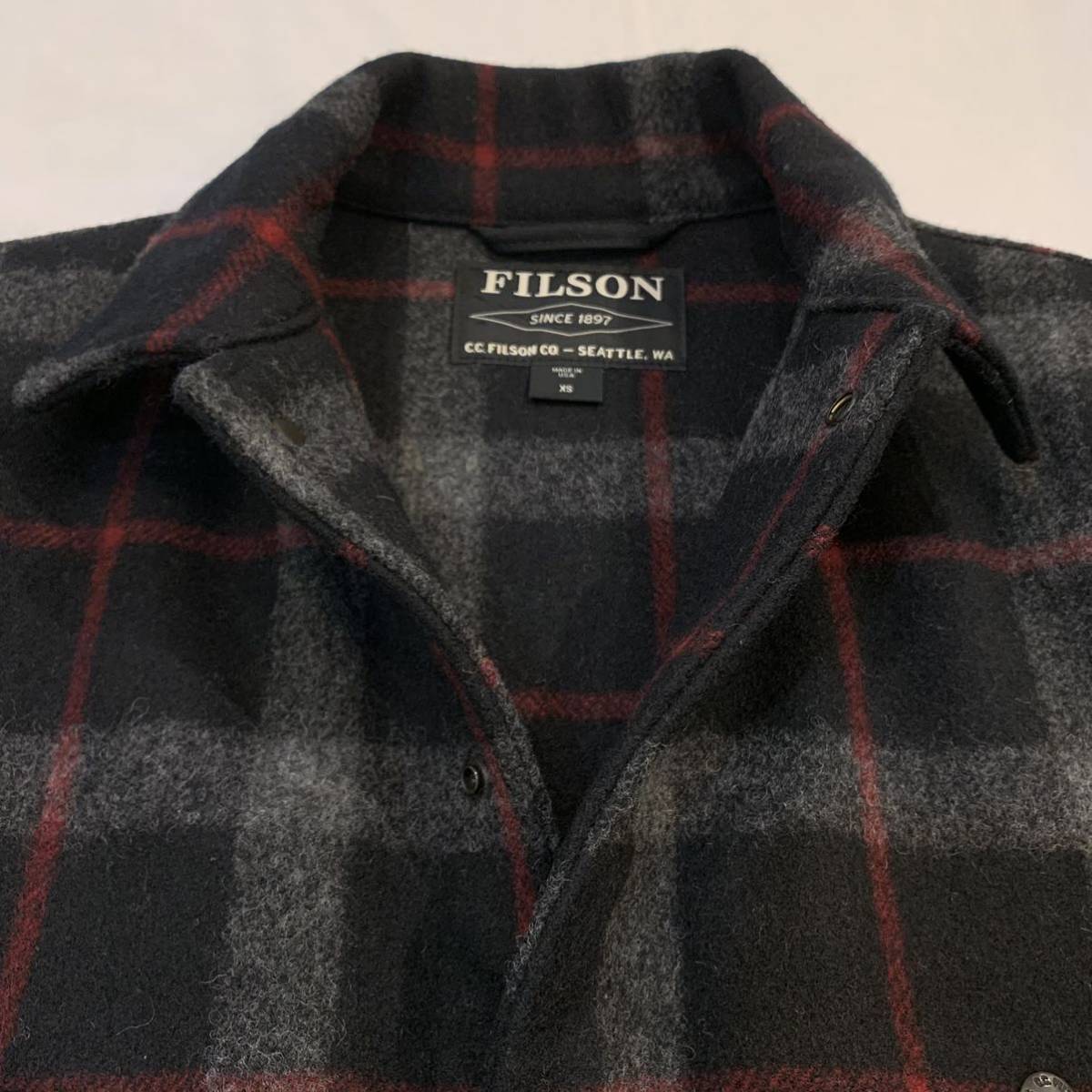 希少！2019 Limited Edition FILSON Mackinaw Wool Cape Coat フィルソン マッキーノ ウール ケープ コート リミテッドエディション 限定_画像4