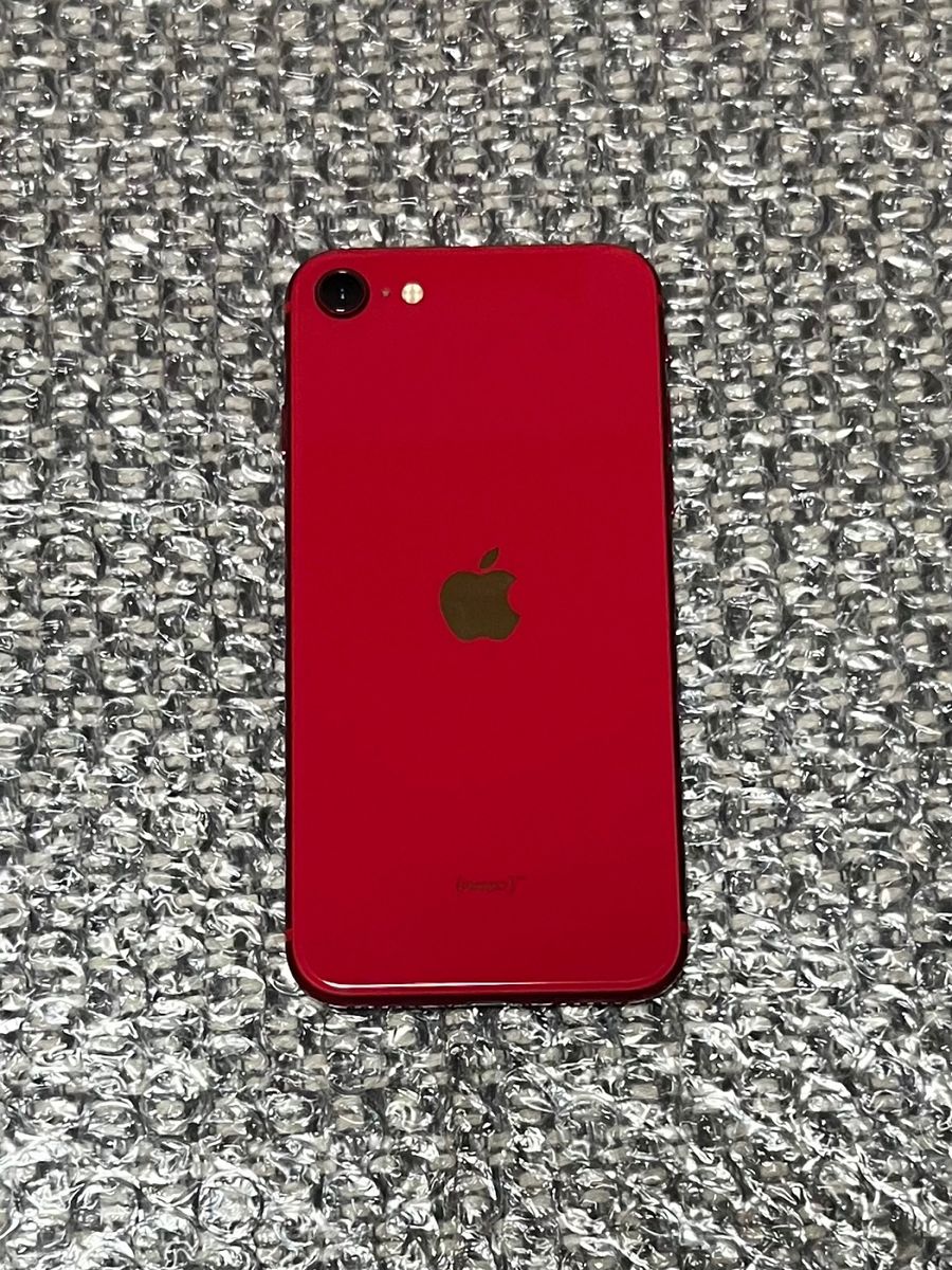 即日発送】 【美品】iPhone SE 第2世代 SE2 レッド RED 64GB SIMフリー