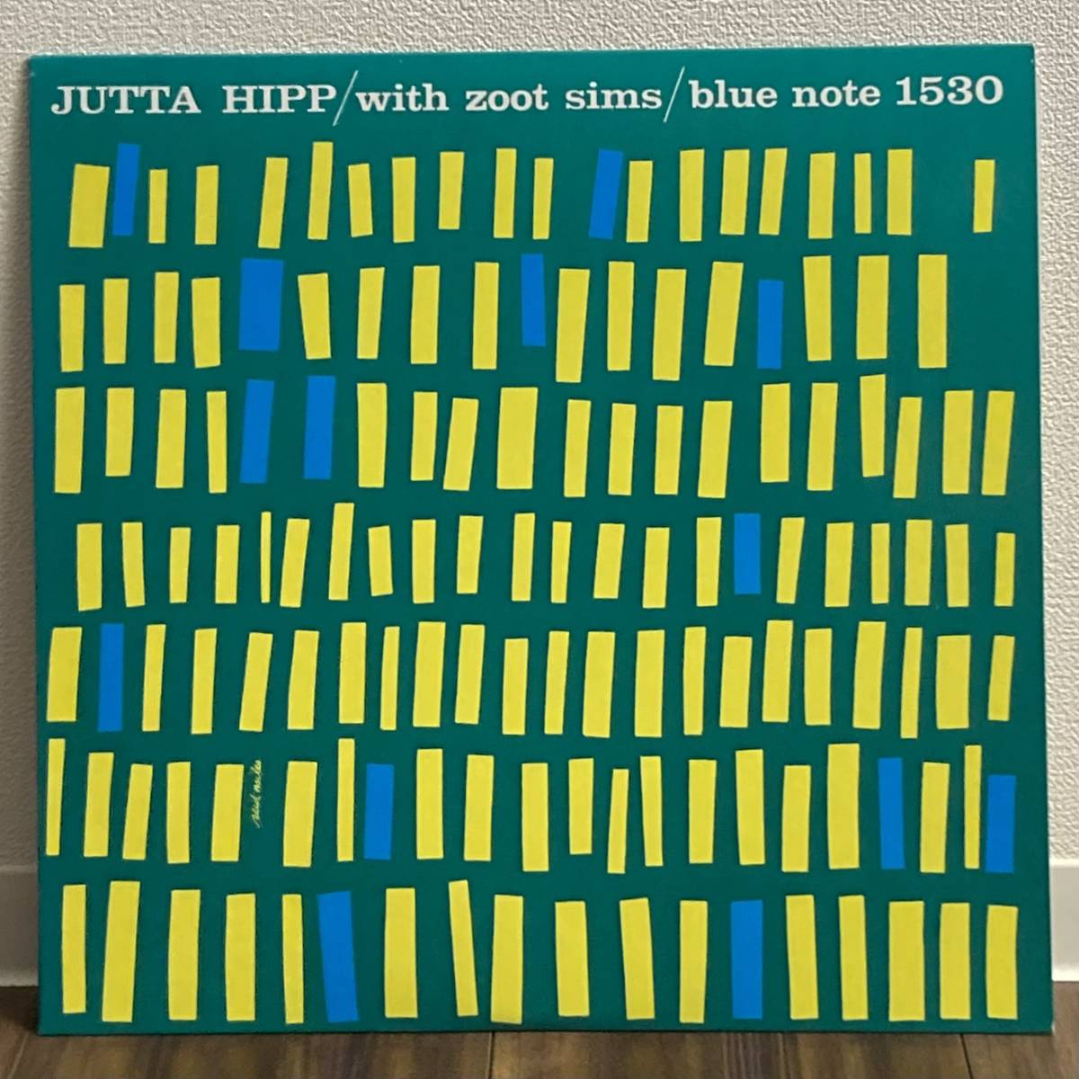 希少高音質盤 深溝 JUTTA HIPP with zoot sims blue note 1530_画像1