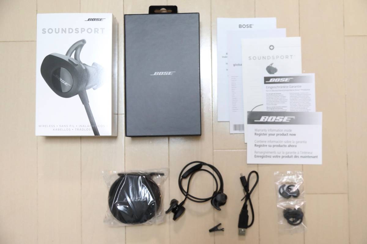 BOSE SoundSport無線耳機黑色 原文:BOSE SoundSport wireless headphones ブラック