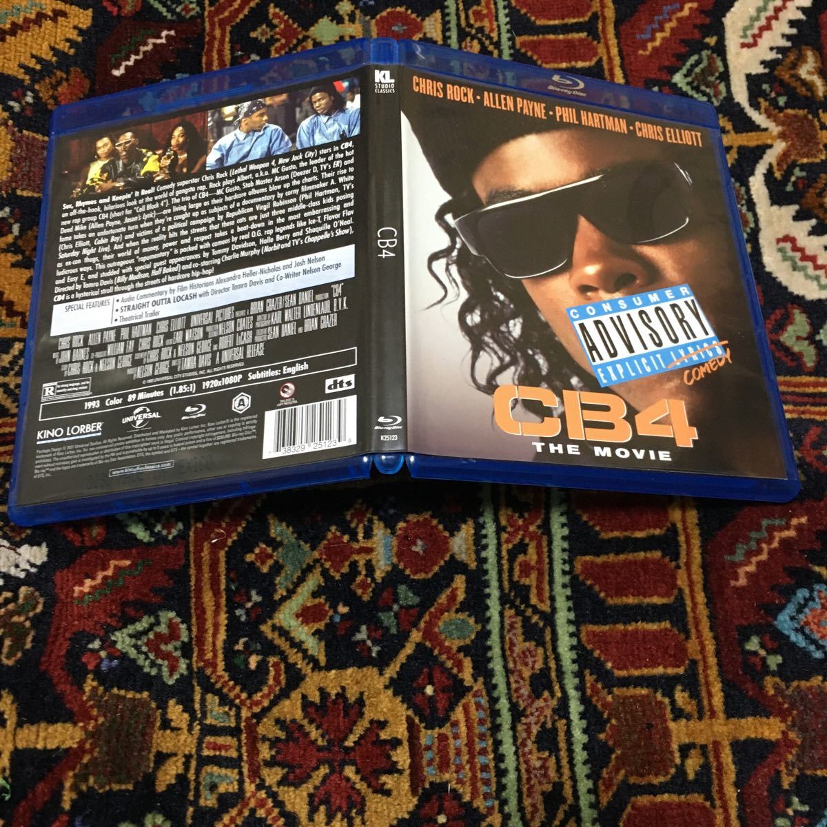 【輸入盤】Blu-ray CB4 (1993) クリスロック タムラデイヴィス クリスエリオット フィルハートマン アイスＴ ハル・ベリー アイスキューブ_画像1