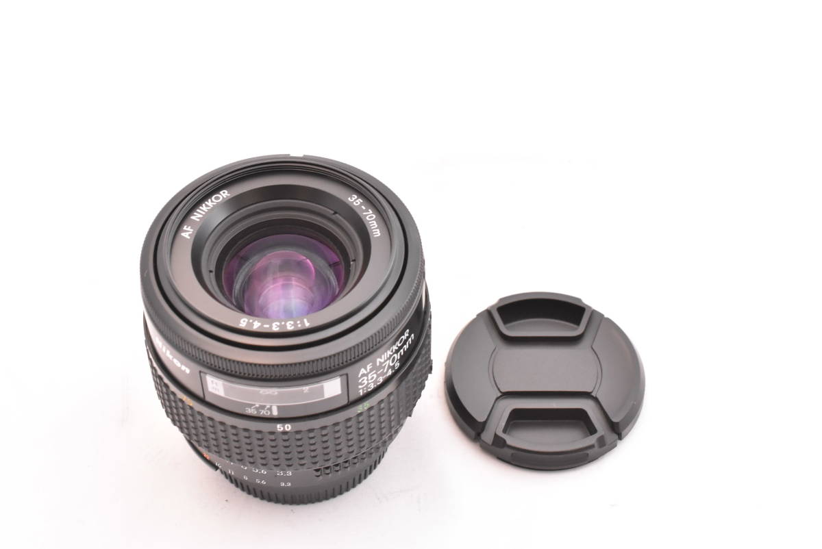 Nikon ニコン Nikon AF NIKKOR 35-70mm f3.3-4.5 レンズ（t5066）_画像9