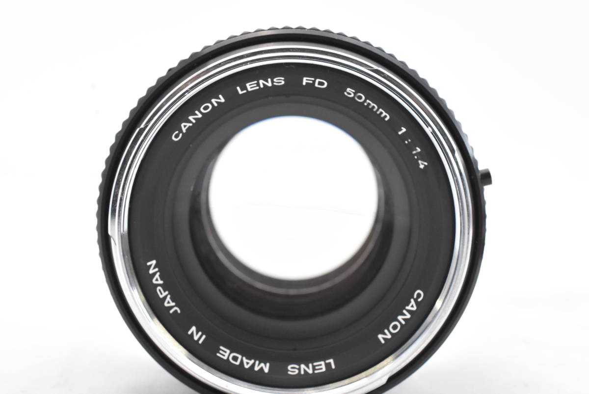 Canon キャノンCanon Lens FD 50mm F1.4 マニュアルフォーカスレンズ（t5212）_画像6