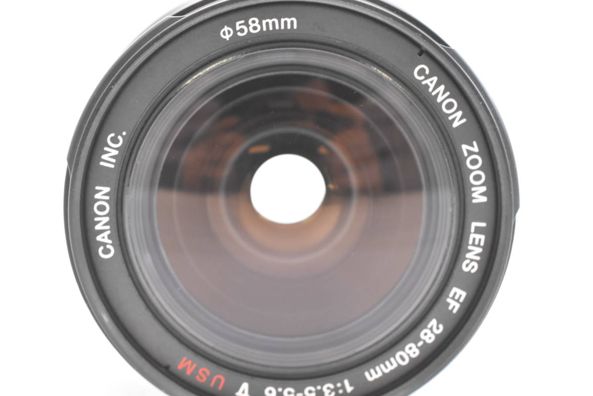 Canon キャノン Canon EF 28-80mm F3.5-5.6 V USM レンズ（t4812）_画像6