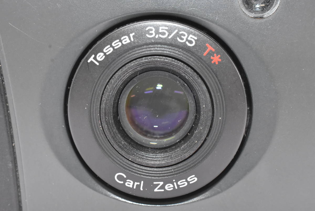 KYOCERA 京セラ SLIM T スリムT Carl Zeiss TESSAR 3.5/35 コンパクト フィルムカメラ (t4496)_画像8