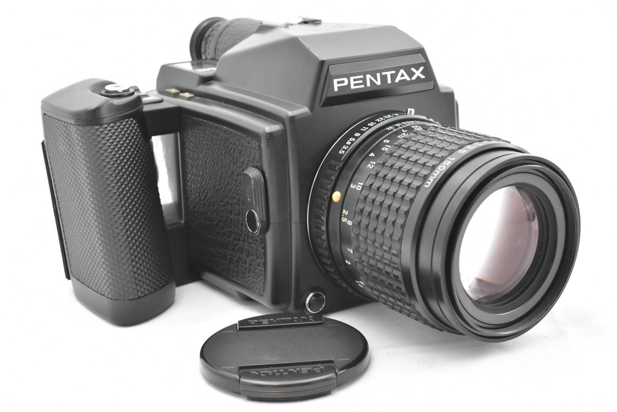 【電池カートリッジ破損】ペンタックス PENTAX 645 + SMC PENTAX-A 645 150mm F3.5 レンズ (t4691)