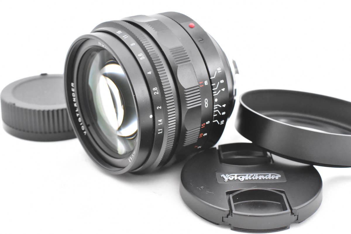 Voigtlander Nokton 50mm f/1.1 レンズ(ライカM マウント用 Voigtlander Nokton 50mm f/1.1 レンズ(ライカM マウント用
