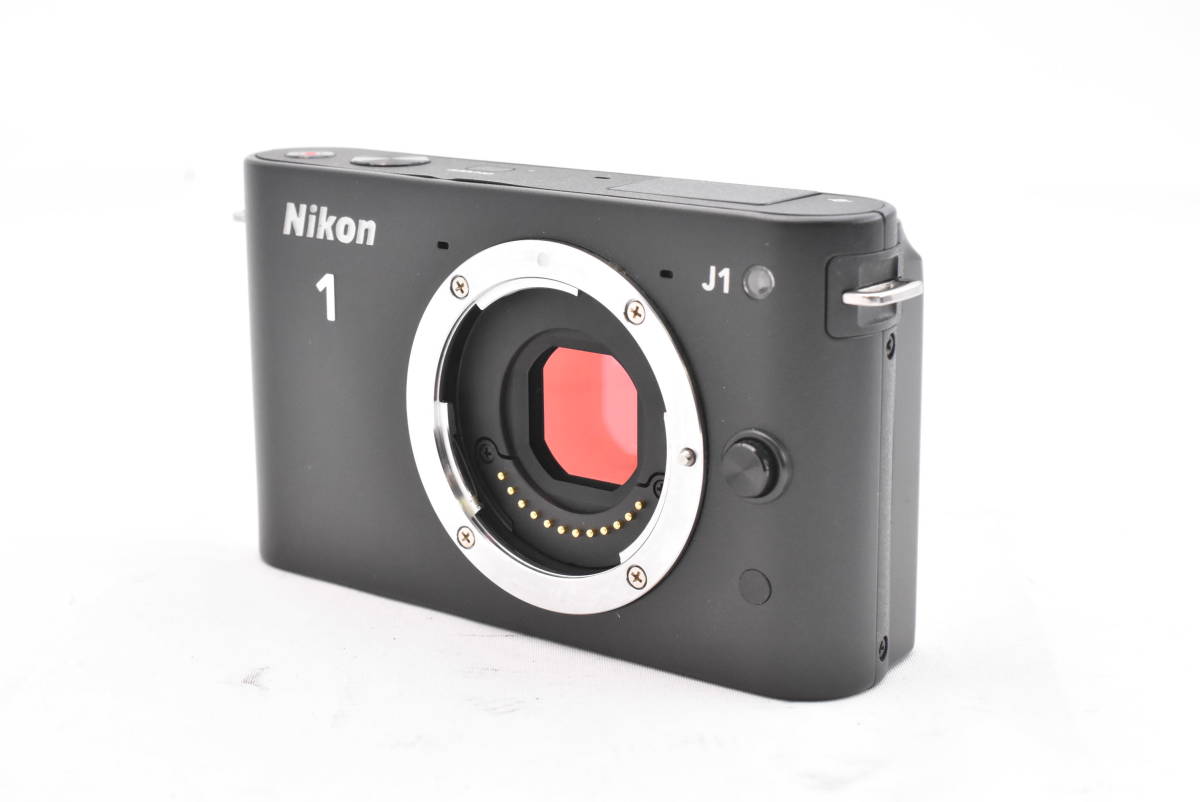 Nikon ニコン Nikon 1 J1 ブラック ミラーレス１眼/ NikoN 1 NIKKOR 30-110mm F3.8-5.6 VR ズームレンズ(t4860)_画像2