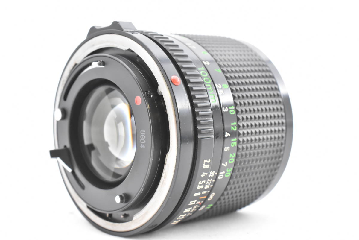 Canon キャノン Canon New FD 100mm F2.8 レンズ（t4256）の画像2