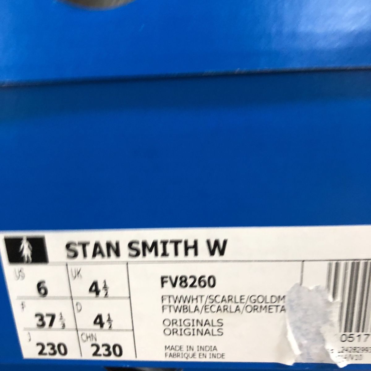 【新品】adidas STAN SMITH アディダス スタンスミス スニーカー レッド ハート ホワイト FV8260 23.0