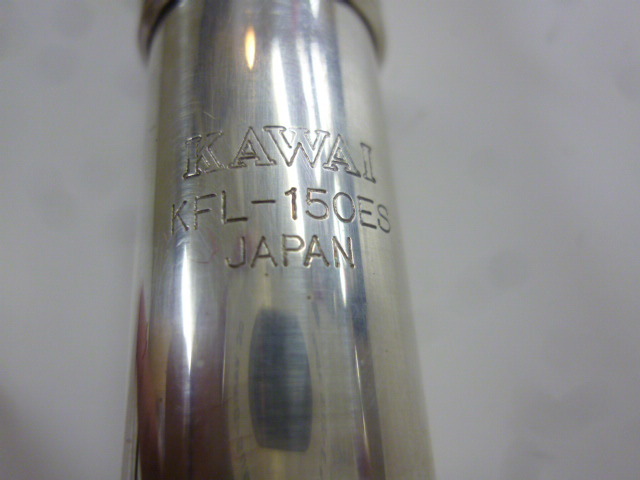 ■■カワイ KAWAI フルート KFL-150ES 頭部管銀Eメカ付■■比較的綺麗な中古品■■_画像6