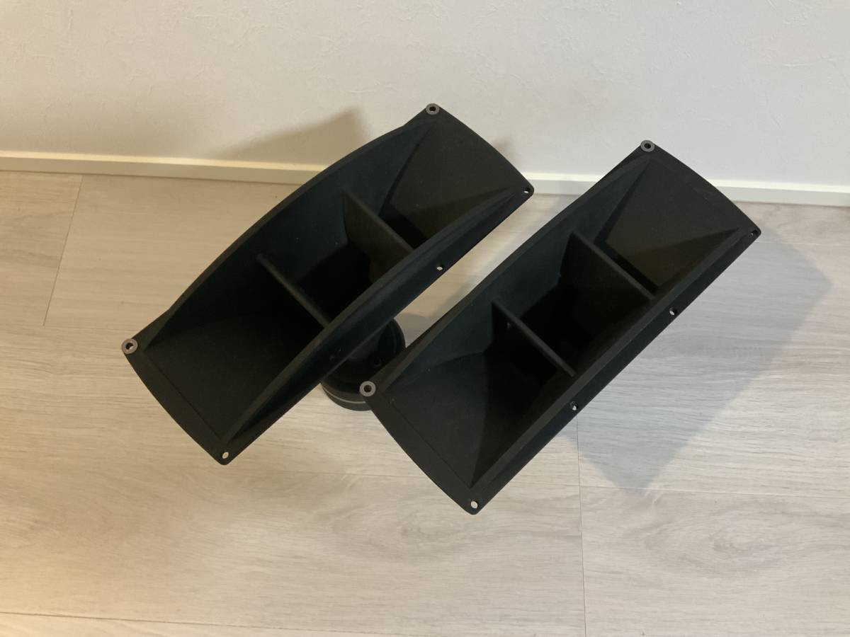 フォステクス fostex ドライバー FD600 専用ホーンのペア 完動品 フォステクス fostex ドライバー FD600 専用ホーンのペア 完動品
