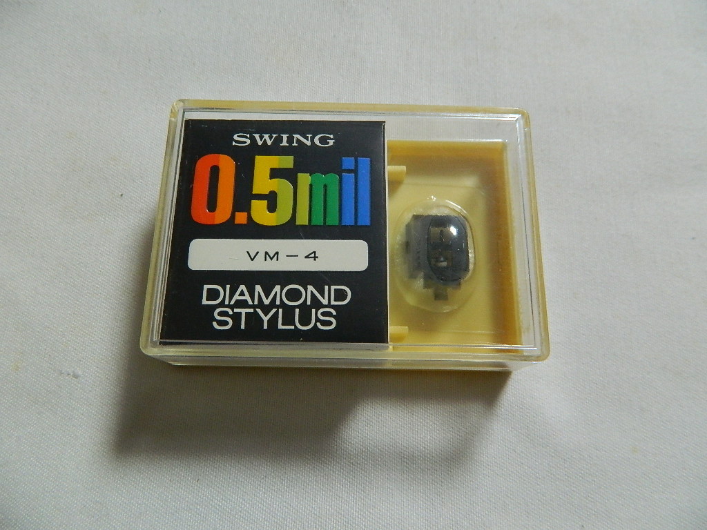 ☆0340☆【未使用品】SWING 0.5mil DIAMOND STYLUS VM-4 レコード針 交換針_画像1