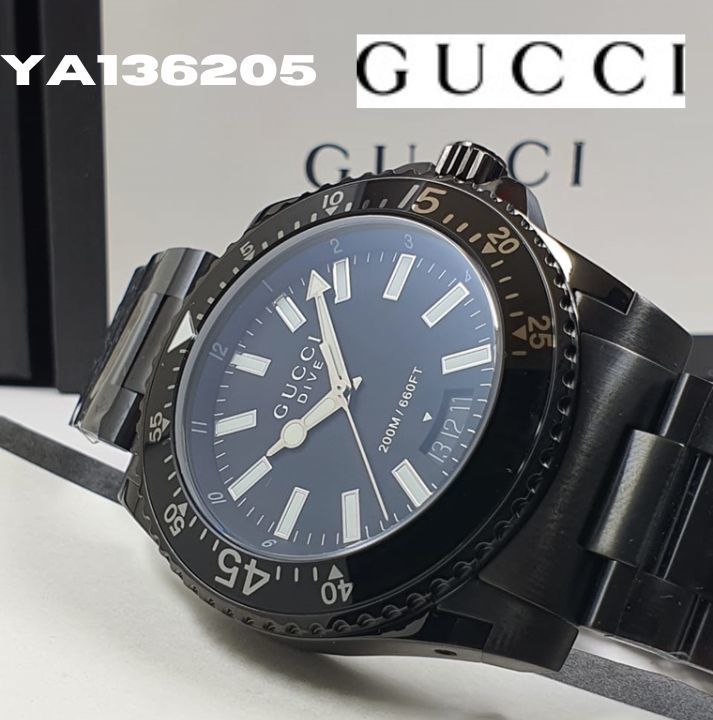 Super Sale [新品・未使用・未開封] GUCCI グッチ DIVE YA136205 メンズ腕時計 Super Cool Design by GUCCI Yahoo!フリマ（旧）