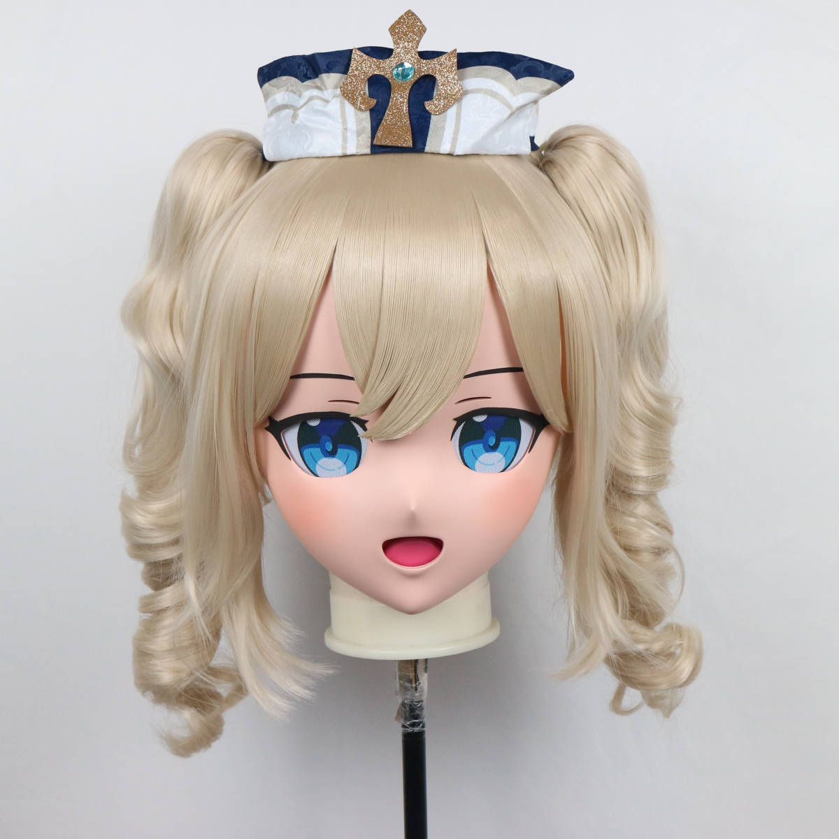  all head surface key attaching Barbara . god kigurumi #kigrumi# cartoon-character costume #....# custom head # mask # cosplay costume 