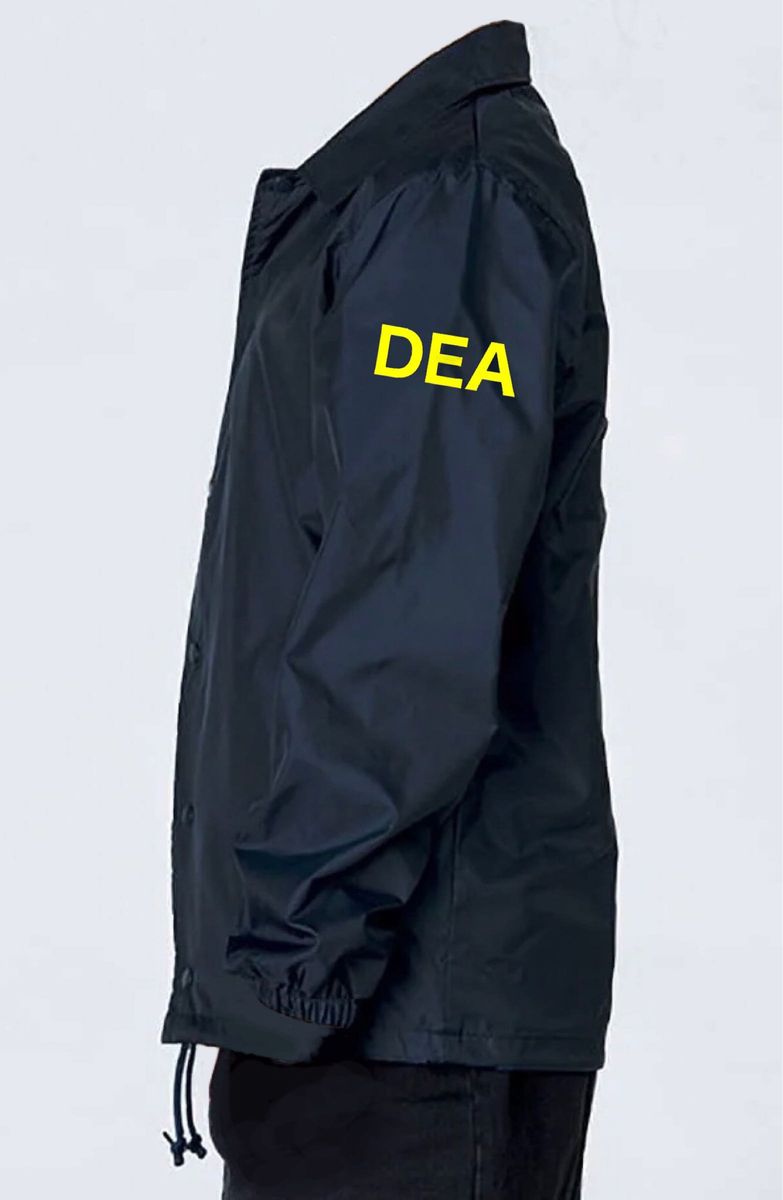 少量入荷 送料込 DEA 麻薬取締局 Lサイズ コーチジャケット 少量入荷 送料込 DEA 麻薬取締局 Lサイズ コーチジャケット