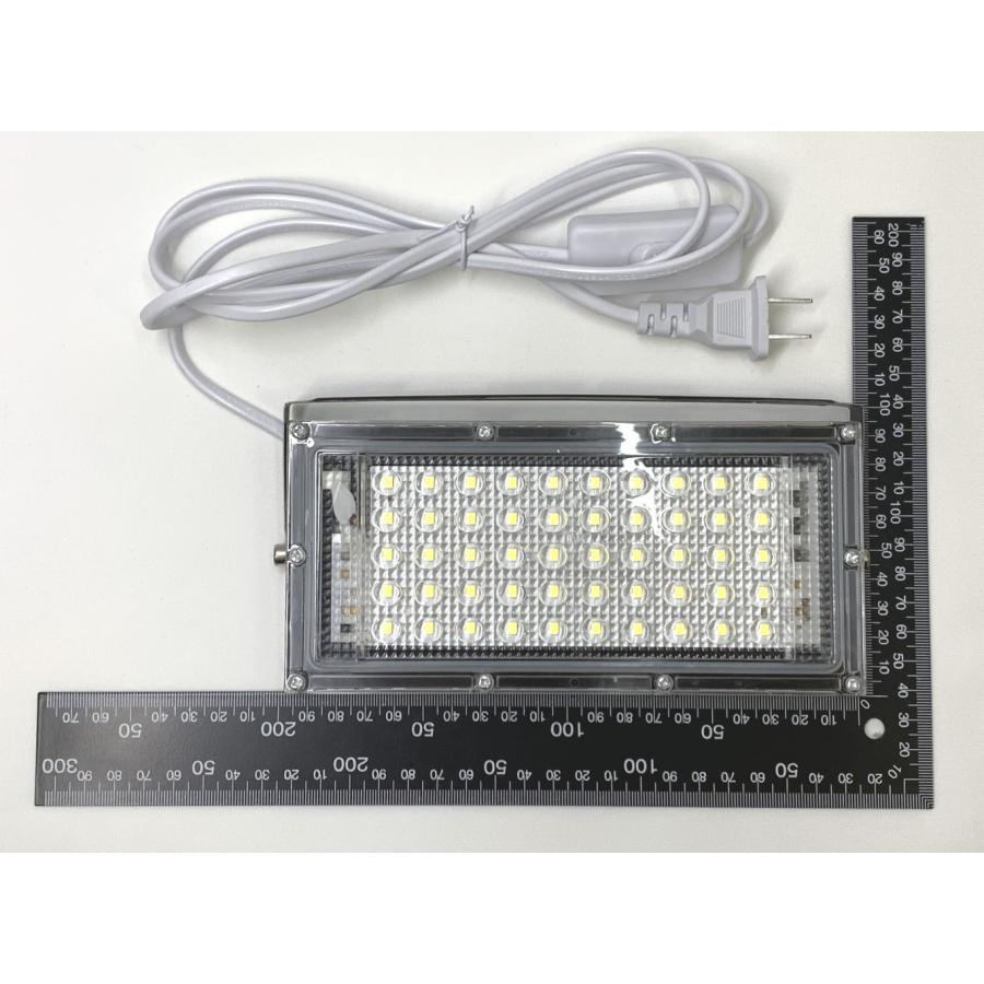 作業灯（２個セット）　軽量LED投光器（50W）ガレージ作業のお供に　CTG-348002_画像2