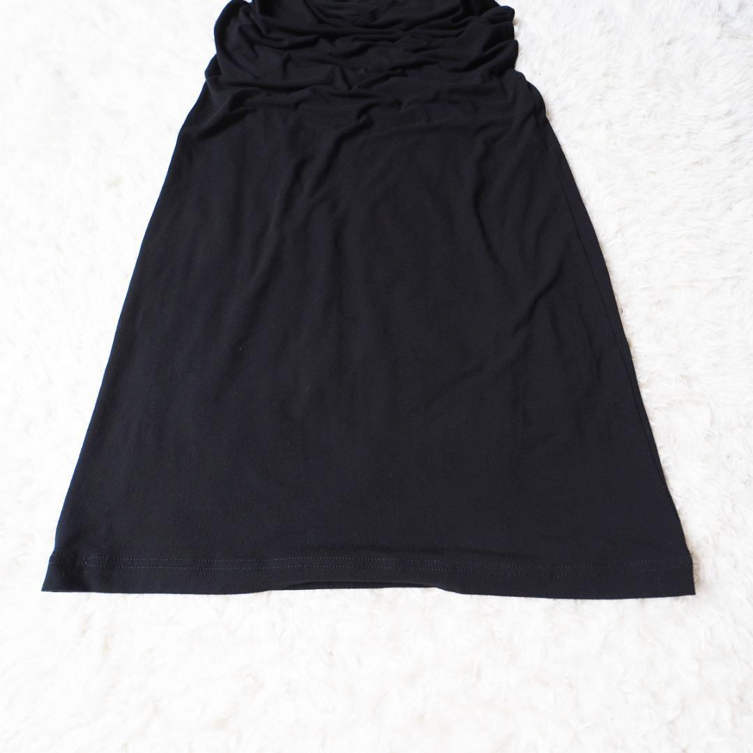 Y's ワイズ ヨウジヤマモト yohji yamamoto カットソー ノースリーブ 黒 ブラック ワンピースの画像3