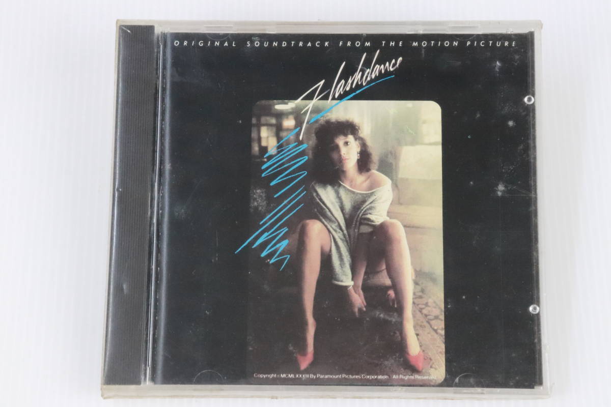 未開封・未使用品★CD Flashdance Soundtrack CASABLANCA 811 492-2 初期純正ケース仕様 83年 西独プレス 全面蒸着盤 West Germany Q758_画像1