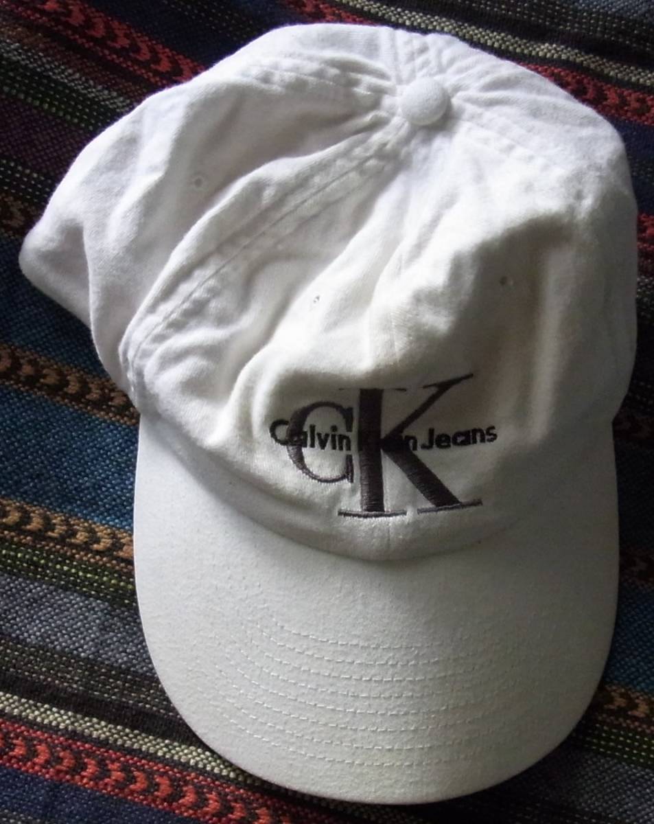 calvin klein カルバン・クライン 90s cap キャップ　黒_画像1