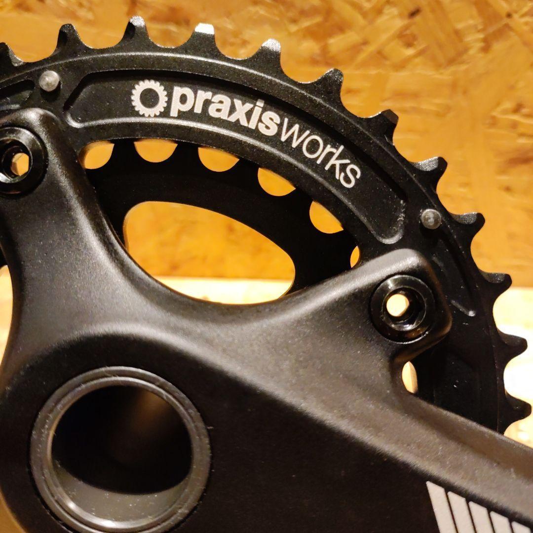 PRAXIS WORKS CADET 】 36-26Tのクランクです PCD 104でフロント PRAXIS WORKS CADET 】 36-26Tのクランクです PCD 104でフロント