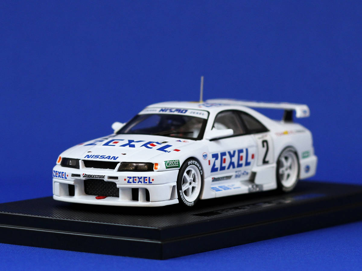 EBBRO エブロ 1/43 ZEXEL SKYLINE (R33) #2 JGTC 1996_画像3